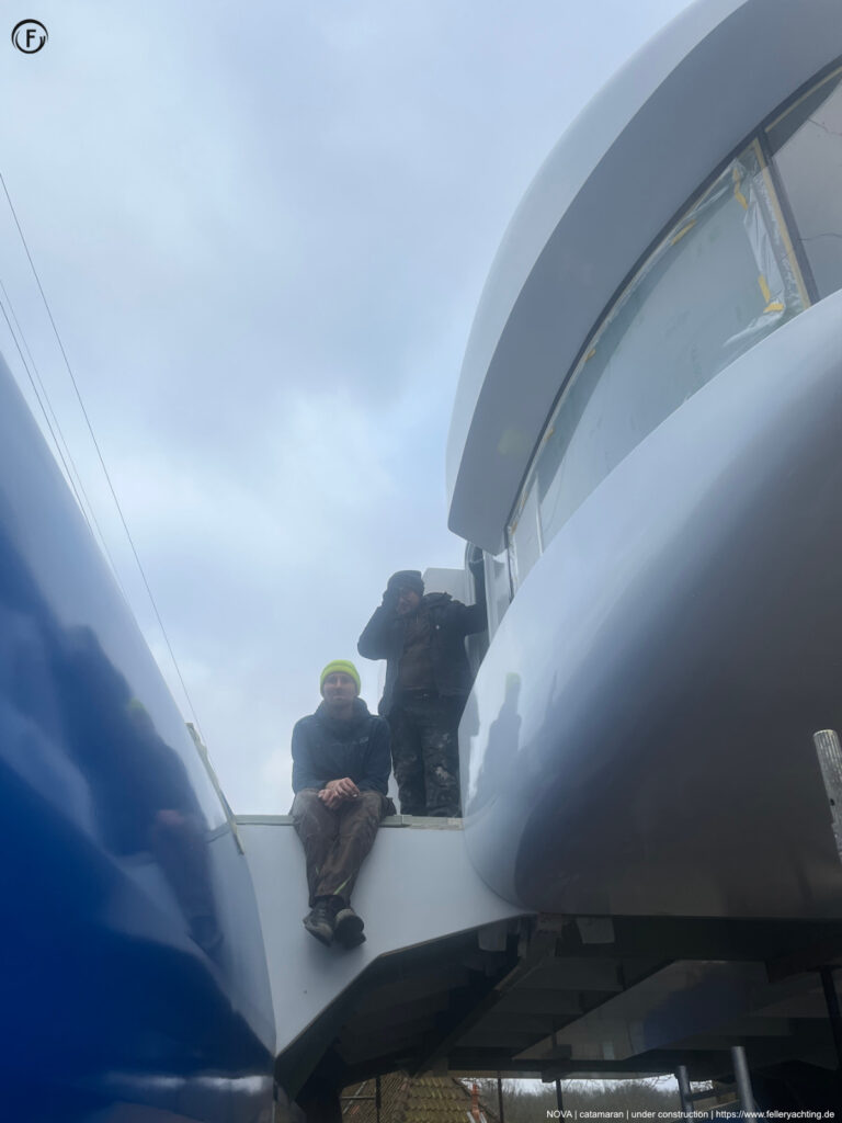 NOVA Katamaran assembly Dortmund